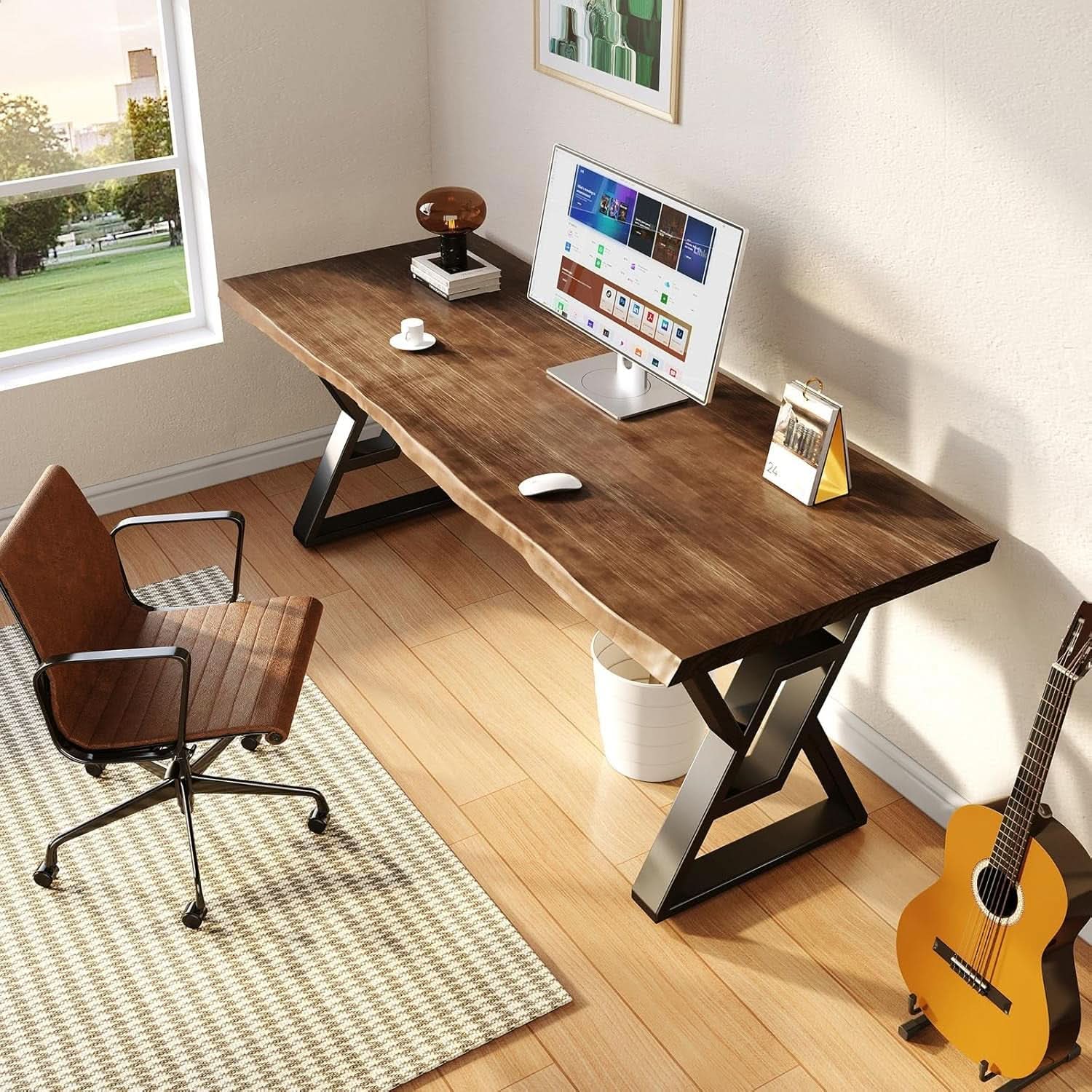 Industrial Loft home office collection - black metal frame file cabinet